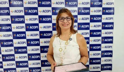 Rosmery Quintero, presidenta del Observatorio Nacional de la MiPyme y directora ejecutiva de Acopio Atlántico.