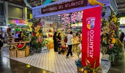 Stand de la Gobernación del Atlántico en Sabor Barranquilla