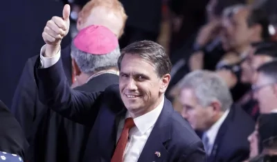 Todd Blanche en la investidura de Abelardo De La Espriella.