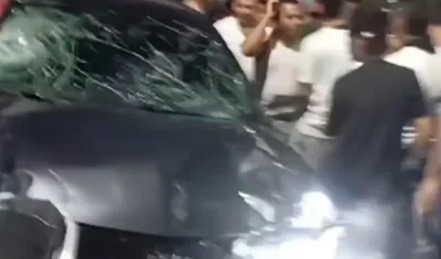 Vehículo que protagonizó el accidente.