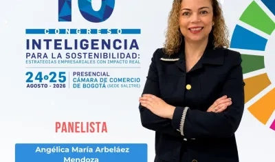 Angélica María Arbeláez, directora de Aqualia en Colombia.