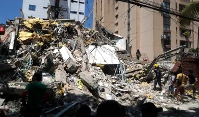 Así quedaron estructuras en Cali. 