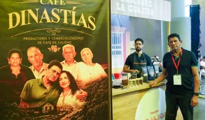 'Cafe Dinastía' llegó a Sabor Barranquilla procedente de Villanueva (La Guajira).