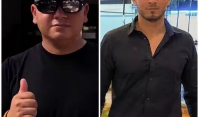 John Sebastián Álvarez Olarte y Jhoan Santiago González Villanova.
