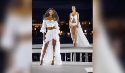 Modelos luciendo el estilo ibicenco, también conocido como 'moda Adlib'.