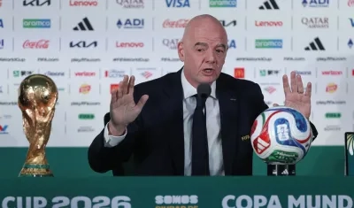 El suizo Gianni Infantino, presidente de la Fifa.