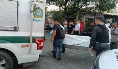 Homicidio en el barrio Carlos Meisel. 