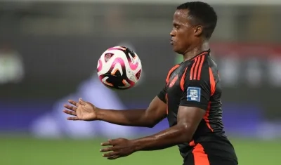 Jhon Arias, jugador de la Selección Colombia y del Palmeiras. 