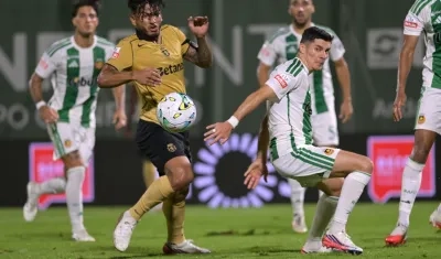 El samario Luis Suárez durante el partido contra Rio Ave.