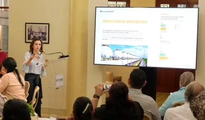 Luz Stella Murgas, presidenta de Naturgas.