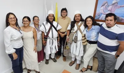 Dirección Territorial Magdalena de la URT y comunidades indígenas.