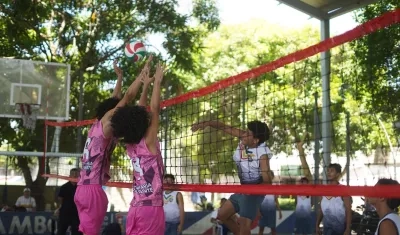 El voleibol es una de las disciplinas que hacen parte de los Juegos.