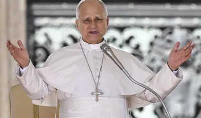 El Papa León XIV. 