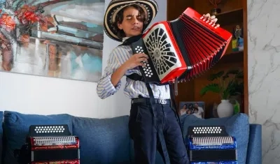 Aram Calderón, Rey Momo infantil del Carnaval de la 44-2027. 