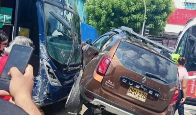 Accidente de transito. 
