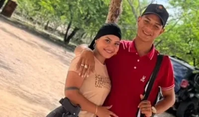 Rosa Angélica Tarazona, alias 'Bebecita', y Naín Andrés Pérez Toncel, alias ‘Bendito Menor’.