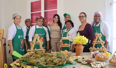 Matronas de Puerto Colombia fusionarán sabores. 