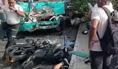 Accidente en la Circunvalar. 