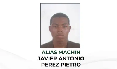 Javier Antonio Pérez Pietro, alias 'Machín'.