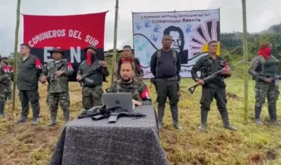 Alias HH e integrantes de 'Comuneros del Sur'
