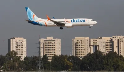 Avión de FlyDubai.