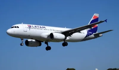 Avión de Latam.