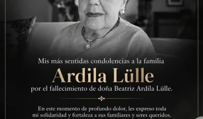 Beatriz Ardila Lülle.