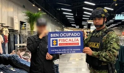 Bienes ocupados por la Fiscalía. 