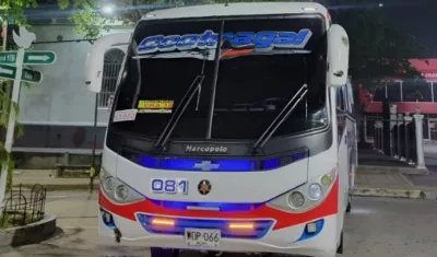 Empresa transportadora Cootragal. 
