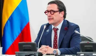 El Ministro de Justicia, Iván Cancino.