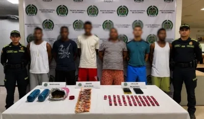 Cuatro capturados y dos imputaciones en Cartagena. 