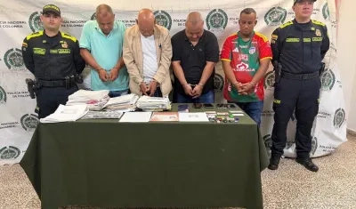 Capturados por pertenecer a presunta red transnacional. 