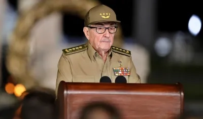 El expresidente cubano Raúl Castro.