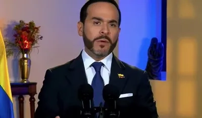 El Presidente de la República, Abelardo De La Espriella.