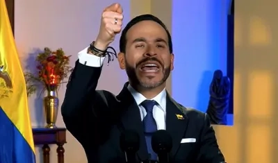 El Presidente Abelardo De La Espriella.