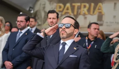 El Presidente Abelardo De La Espriella.