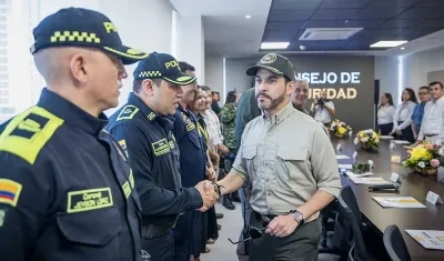 Abelardo De La Espriella, presidente de la República. 
