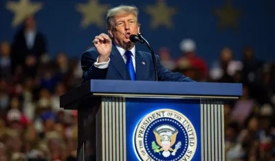 Donald Trump, presidente de los Estados Unidos.