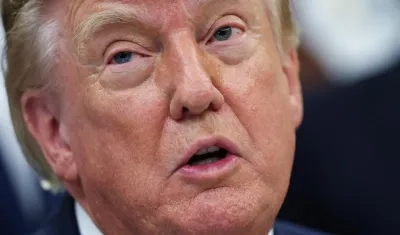 Donald Trump, presidente de Estados Unidos. 