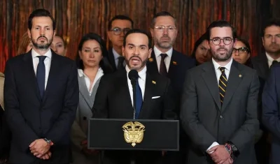 El Presidente Abelardo De La Espriella.