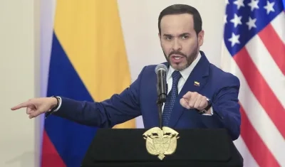 El Presidente Abelardo De La Espriella.