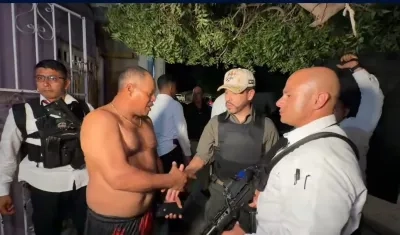 El Presidente Abelardo De La Espriella, en Santa Marta
