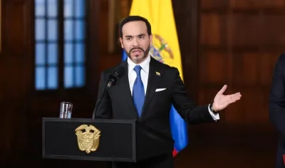 El Presidente Abelardo De La Espriella.