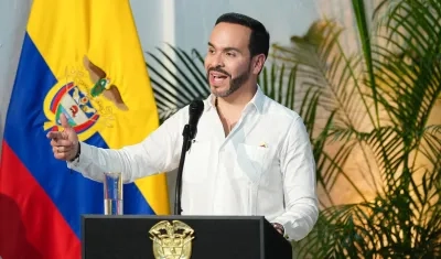 El Presidente Abelardo De La Espriella.