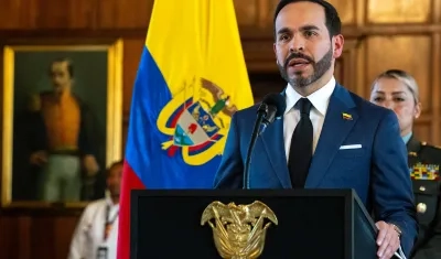 El Presidente Abelardo De La Espriella.