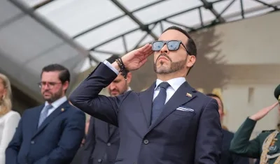 El Presidente Abelardo De La Espriella.