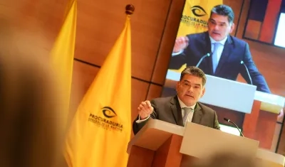 El Procurador General de la Nación, Gregorio Eljach.