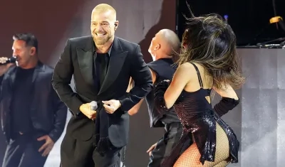  El cantante puertorriqueño Ricky Martin en el Festival Cordillera.