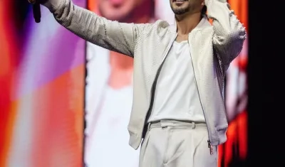 El cantante puertorriqueño, Luis Fonsi.