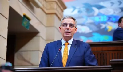 El ministro de Hacienda, Miguel Gómez Martínez. 